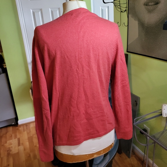 Beautiful 2-Ply Cashmere Argyle Sweater - Picture 4 of 5